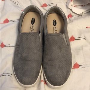 Work once Dr Scholls grey shoes